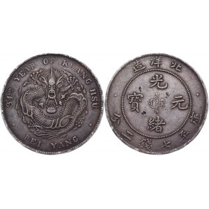 China Chihli 1 Dollar 1908