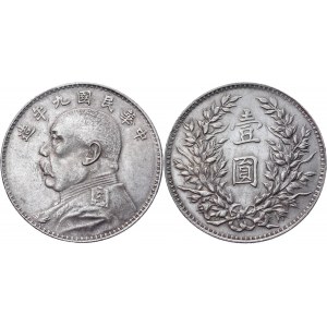 China Republic 1 Dollar 1920