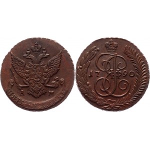 Russia 5 Kopeks 1790 AM