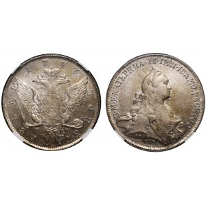 Russia 1 Rouble 1773 СПБ TI ЯЧ R1 NNR AU55