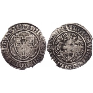 German States Deutsche Order 1 Halbschoter 1351 -1382 Winrych von Kniprode