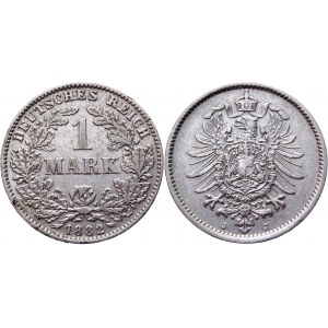 Germany - Empire 1 Mark 1882 J