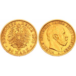 Germany - Empire Prussia 20 Mark 1875 A
