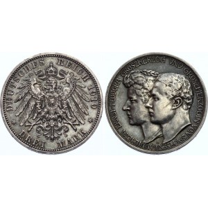 Germany - Empire Saxe-Weimar-Eisenach 3 Mark 1910 A