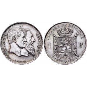 Belgium 1 Franc 1880