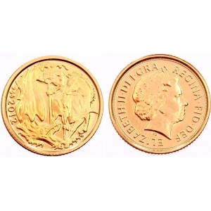 Great Britain 1/4 Sovereign 2012