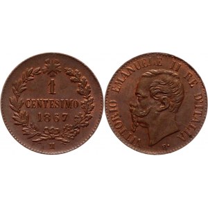 Italy 1 Centesimo 1867 M