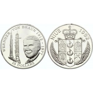 Niue 10 Dollar 1992