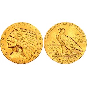 United States 5 Dollars 1911