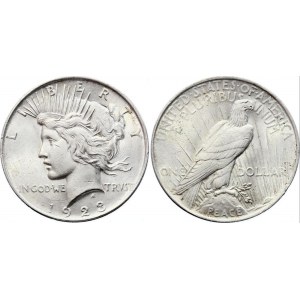 United States Peace Dollar 1923