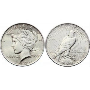 United States Peace Dollar 1924