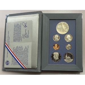 United States Prestigeous Mint Set of 7 Coins 1986