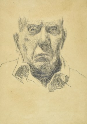 Stanisław KAMOCKI (1875-1944), Autoportret z fragmentem głowy