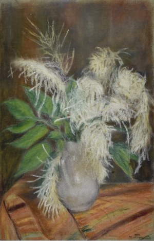 Władysław SERAFIN (1905-1988), Kwiaty w wazonie