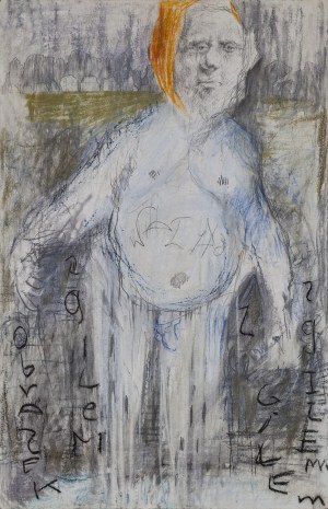 Robert WAŁĘKA (ur. 1979), Człowiek z gilem, 1998