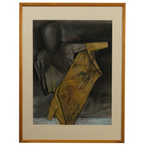 Stasys Eidrigevicius ( 1949 ), Żółta marynarka 1998