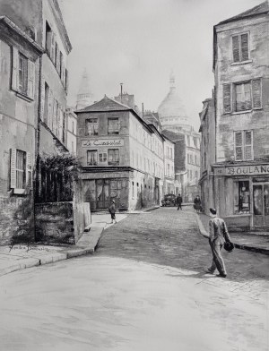 Monika Borowicz, Paryż-Montmartre, 2020r.