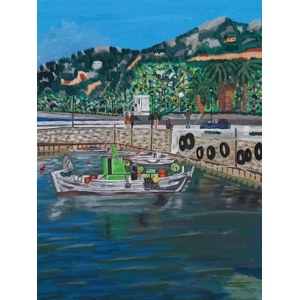 Anna Van Brussel, Loutraki promenade, 2020.