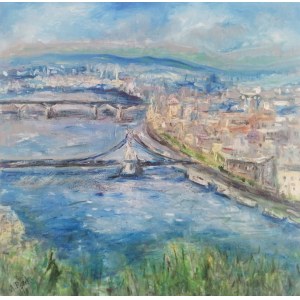 Anna Piórek, Budapeszt-panorama ze Wzgórza Gallerta