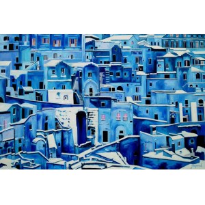 Joanna JEŻEWSKA-DESPERAK, Zápisky z cesty - Zimní Matera, 2020.