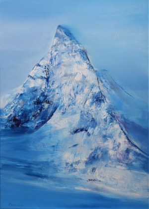 Edward Karczmarski (ur. 1976), Blue Matterhorn, 2020