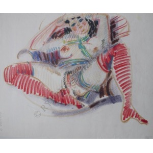 Jean Cluseau-Lanauve (1914-1997), Erotyki-3 szt.