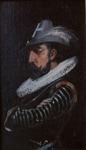 Jan Czesław Moniuszko (1853-1908), Portrety historyczne(Rycerz i Dworzanin-para)