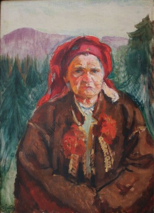 Fryderyk Pautsch (1877-1950), Hucułka (1929)