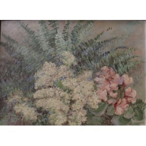 Mieczyslaw Siemiński (1891-1965), Ferns and Without (1960)