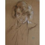 Wilhelm Wachtel (1875-1942), Portret dziewczyny (1924)