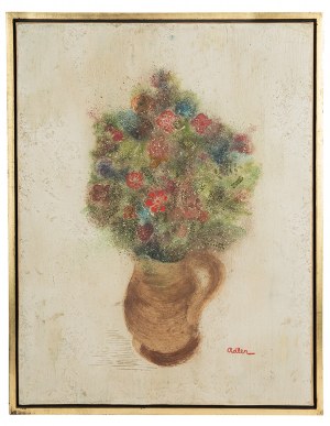 Jankiel Adler (1895 Tuszyn k. Łodzi - 1949 Aldbourne/Anglia), Wazon z kwiatami