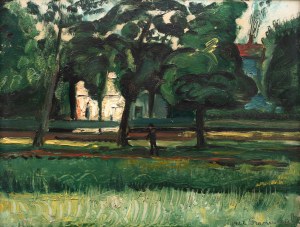 Nathan Grunsweigh (1883 Kraków - 1956 Paryż), Dom między drzewami