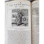 BIBLIA FRANCOISE [ZIARNKI], LA SAINCTE BIBLE FRANCOISE PARIS 1620 PIEKNE MIEDZIORYTY