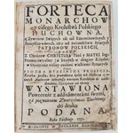 PRUSZCZ HYACYNT,  FORTECA MONARCHÓW [Kraków 1736]