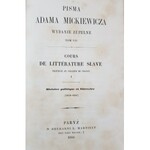 MICKIEWICZ Adam Pisma WYDANIE ZUPEŁNE PARYŻ 1860-61 PIERWODRUKI