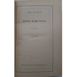 TOŁSTOJ Lew ANNA KARENINA il. UNIECHOWSKI