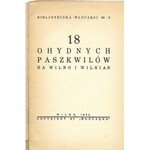 18 OHYDNYCH PASZKWILÓW NA WILNO I WILNIAN