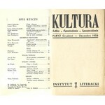 KULTURA PARYŻ Nr.12/134 1958 PIERWODRUKI DEBIUTY CZESŁAW MIŁOSZ