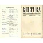 KULTURA Szkice, Opowiadania, Sprawozdania Nr.4/138 1959 WITOLD GOMBROWICZ