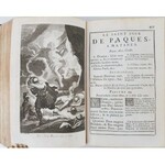 SUPEREXLIBRIS MARII LESZCZYŃSKIEJ Modlitewnik 1728 Office de la Semaine Sainte