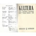 KULTURA Szkice, Opowiadania, Sprawozdania Nr.9/191 1963 MIŁOSZ GOMBROWICZ