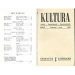 KULTURA Szkice, Opowiadania, Sprawozdania Nr.4/210 1965