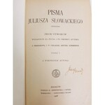 Słowacki PISMA Zbiór utworów wydanych za życia i po śmierci