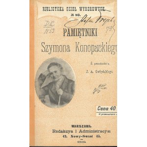 PAMIĘTNIKI SZYMONA KONOPACKIEGO