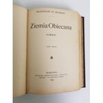 Reymont ZIEMIA OBIECANA Wydanie 1 Warszawa 1899