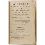 Desodoards HISTOIRE PHILOSOPIQUE DE LA REVOLUTION DE FRANCE, Paris 1797