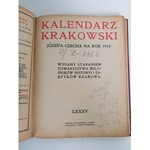 Czech Józef KALENDARZ KRAKOWSKI 1916
