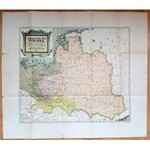 Magdaleniczna mapa Polska, Litografia barwna 1906 r.