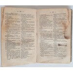 Słownik angielsko-polski, 1828 r.