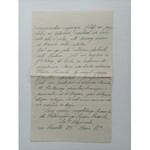 Kielce.Letter + envelope] to Rev. Canon J. Krzakowski Prefect of Sniadecki Gymnasium in Kielce Paris 1924